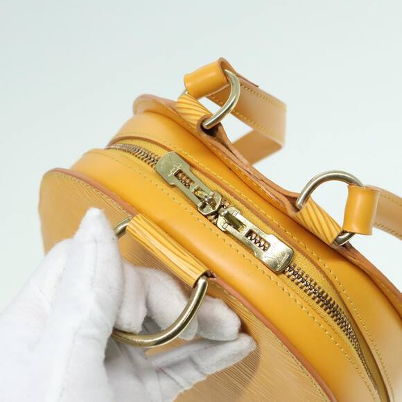 LOUIS VUITTON Epi Mabillon Backpack Yellow M52239 - Picture 6 of 16